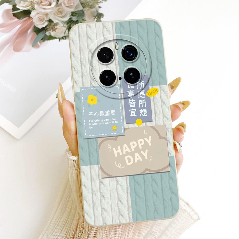 For Honor Magic 7 Pro Case Silicone Cute Cartoon Luxury Fashion Bumper Cover For Honor Magic7 Pro PTP-N49 PTP-AN10 Casing