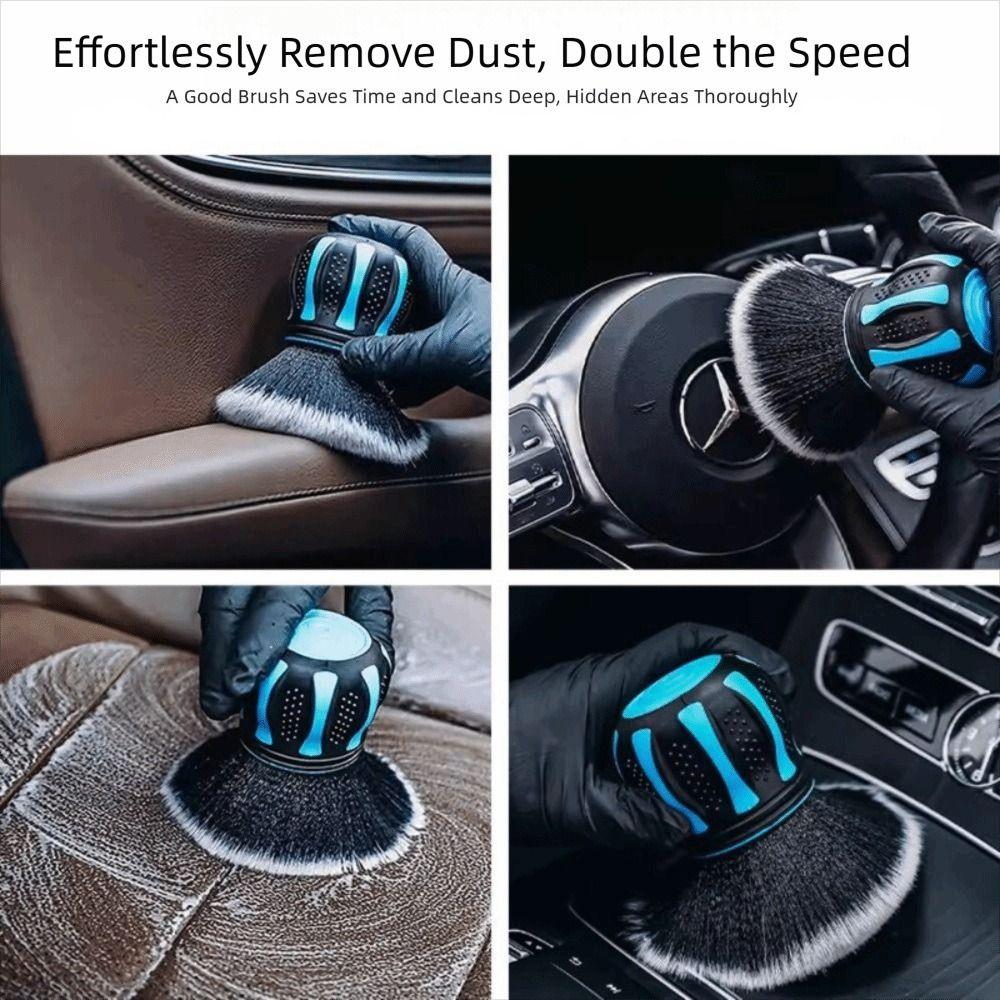 Ultra Soft Bristles Car Cleaning Brush Soft Bristles Multi-Purpose Brush Car Detail Brush  Dusting