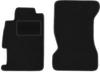 Black Front Mats For: Rover 600/ 618 / 620 / 623 Sedan (1993-1999)