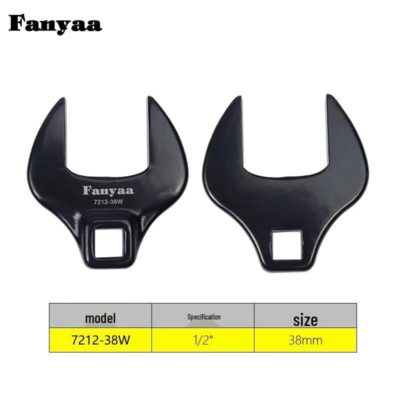 Fanyaa Open-End Torque Wrench Head Adapter