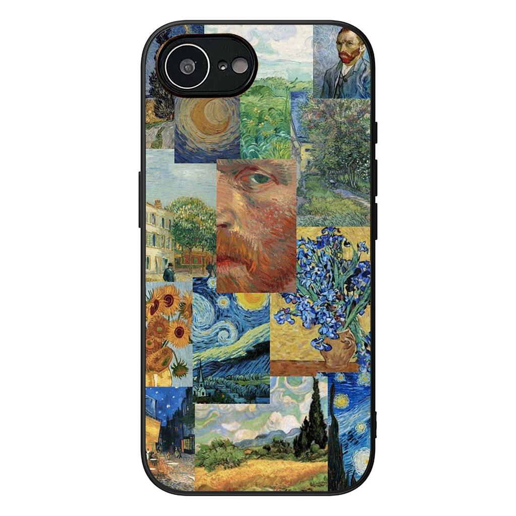 Starry Night Van Sunflower Gogh Painting Phone Case for Xiaomi Redmi Note 13 14 ProPlus Pro Plus 14C A4 13C Pro+ Note14 Cover
