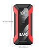 EAFC Protable Car Jump Starter Emergency Power Bank, 12V Portable Car Booster For 6.0L Gas & 4L Diesel Cars