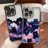 Cat Starry Night Phone Cover Case for Apple iPhone 17 Pro Max 16e 11 13 12 Plus 16 Pro 15 Air 14