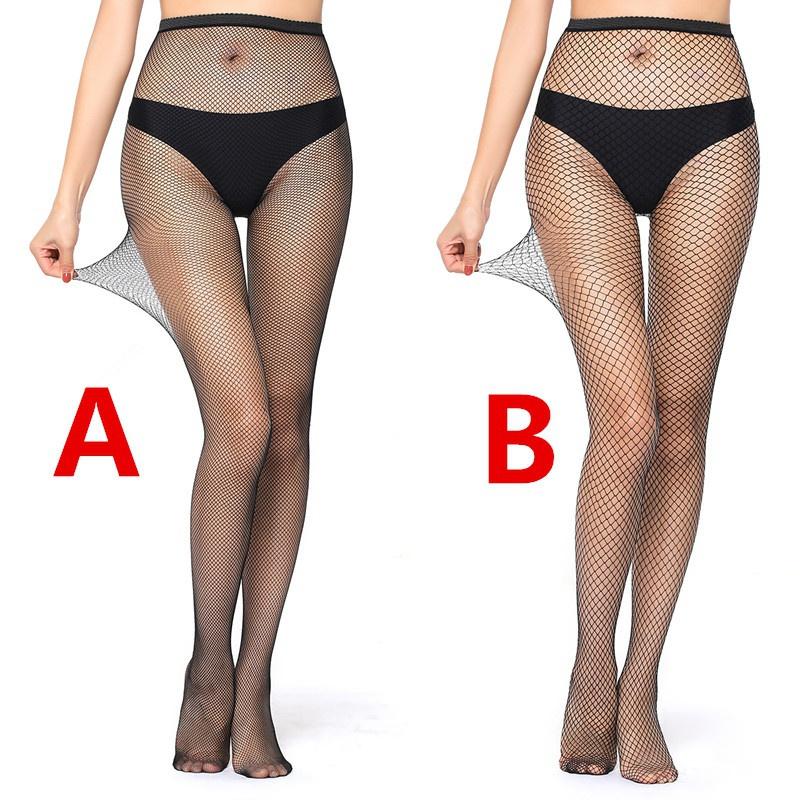 Fishnet Stockings Women Fashion Leggings Tights Small Middle Big Hollow Out Mesh Female Anti-hook Nylon Elasticity Pantyhose Sex