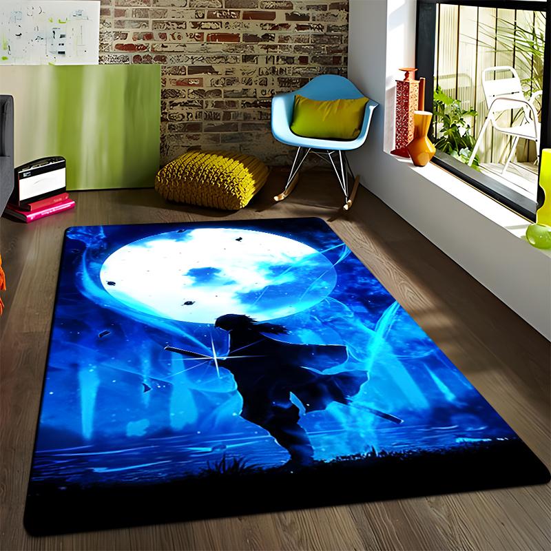 Anime Genshin Carpets Living Room Decoration Bedroom Parlor Tea Table Area Rug Mat Soft Flannel Large Rugs and Baby Gift Carpet