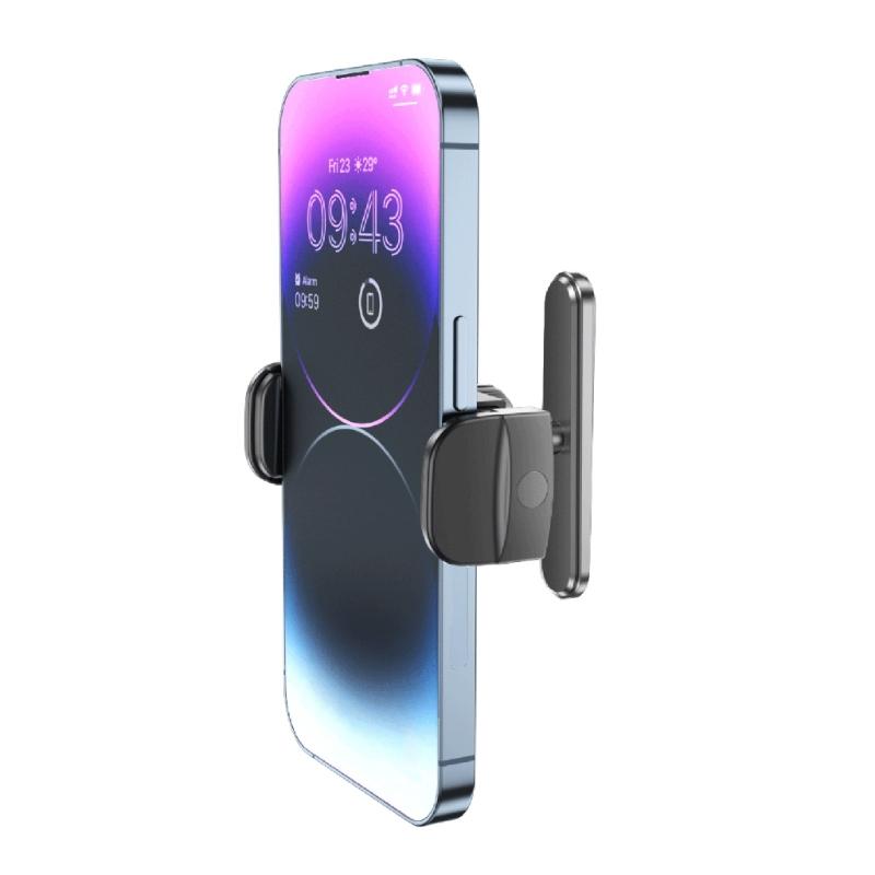 Gym Phone Mount Metal Base Magnetic Cellphone Mount For 4-7Inch Devices Secure 360 Rotation Phone Holder