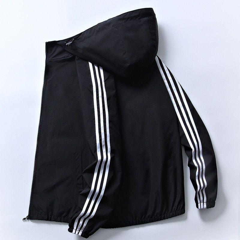 Sommerjacke für Herren, dünne, lockere Jacke, trendiges Sonnenschutz-Freizeitoberteil im koreanischen Stil für Studenten