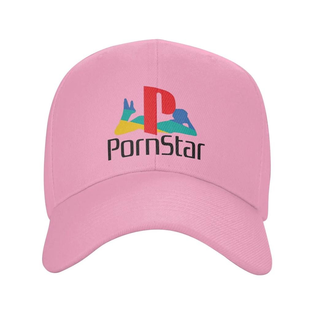 Unisex Baseball Hats Ps Pron Star White Outdoor Streetwear Summer Sports Baseball Caps Hip Hop Cap Casquette Hats