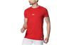 T Shirts Men's Red Crew Neck Moderate Straight Fit 1384732-600