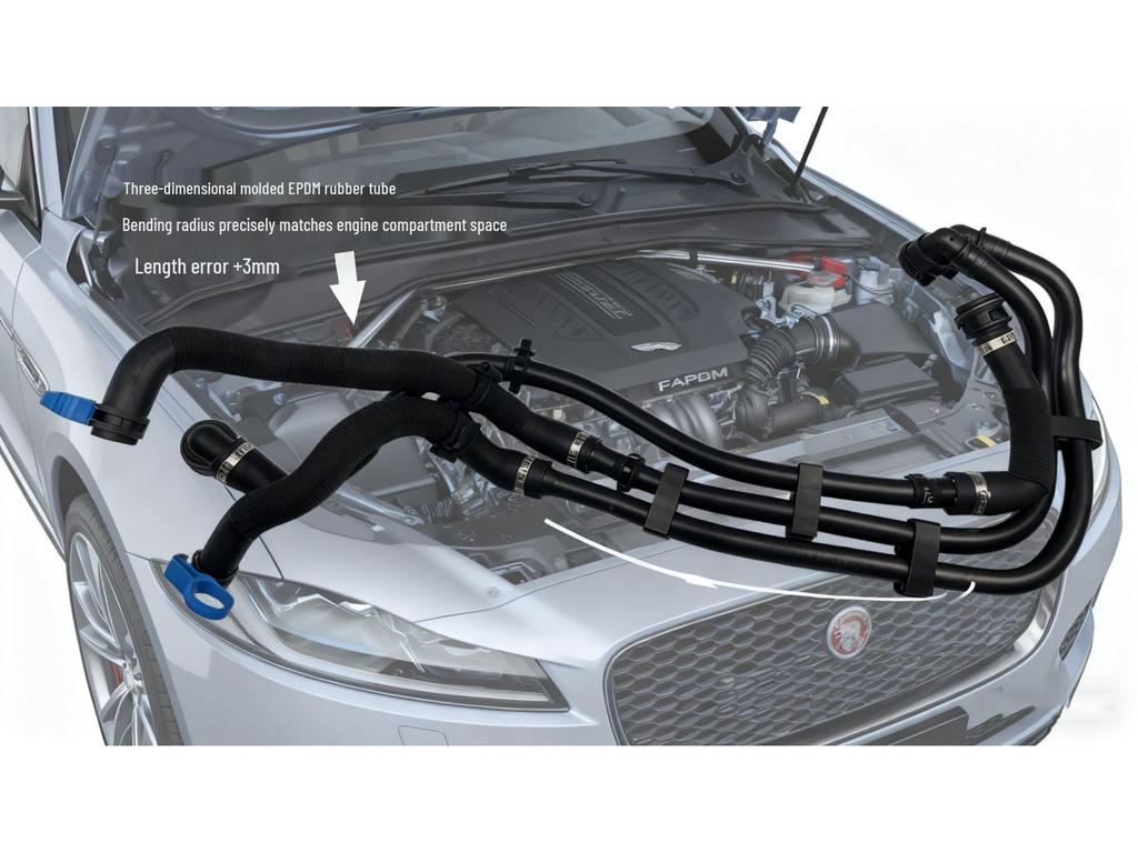 Jaguar XE/Neuer XF/F-PACE T2H26157 Unterer Wasserschlauch Autozubehör