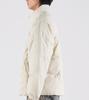 Button Seoul [Duck Down 80/20] Two-Way Lightweight Duck Down Quilted Jacket (Ivory)