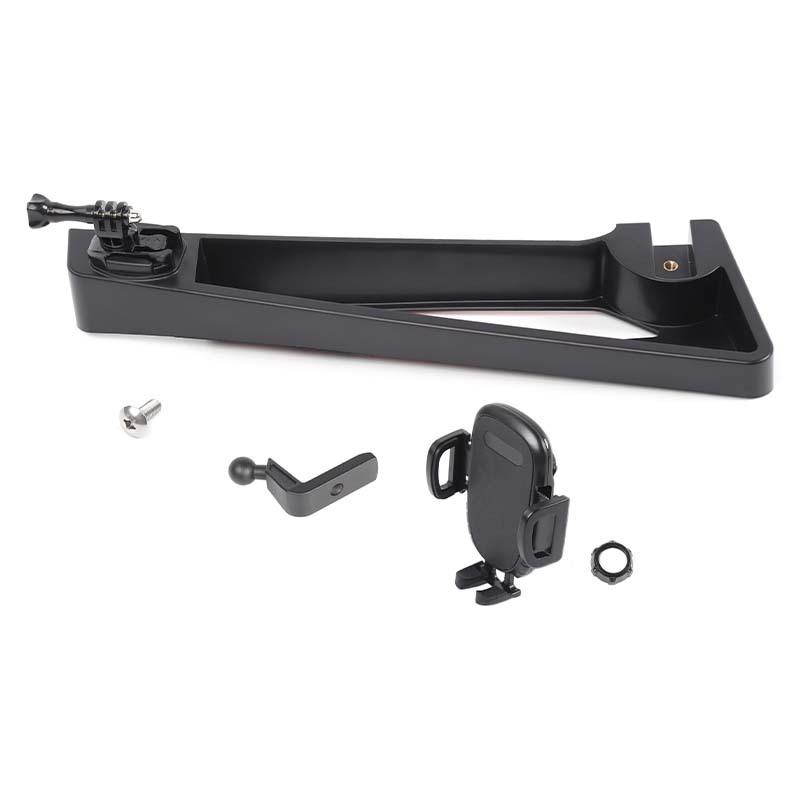 

Автомобильный держатель для телефона на центральную консоль, бокс для хранения, подставка-кронштейн для GPS, подходит для Ford Mustang 2024 и выше, модели автомобилей с раздельным экраном, аксессуары для интерьера автомобиля чёрный