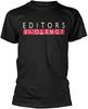 Editors 'Violence' T Shirt New Man T Shirt Sleeve Shirtens
