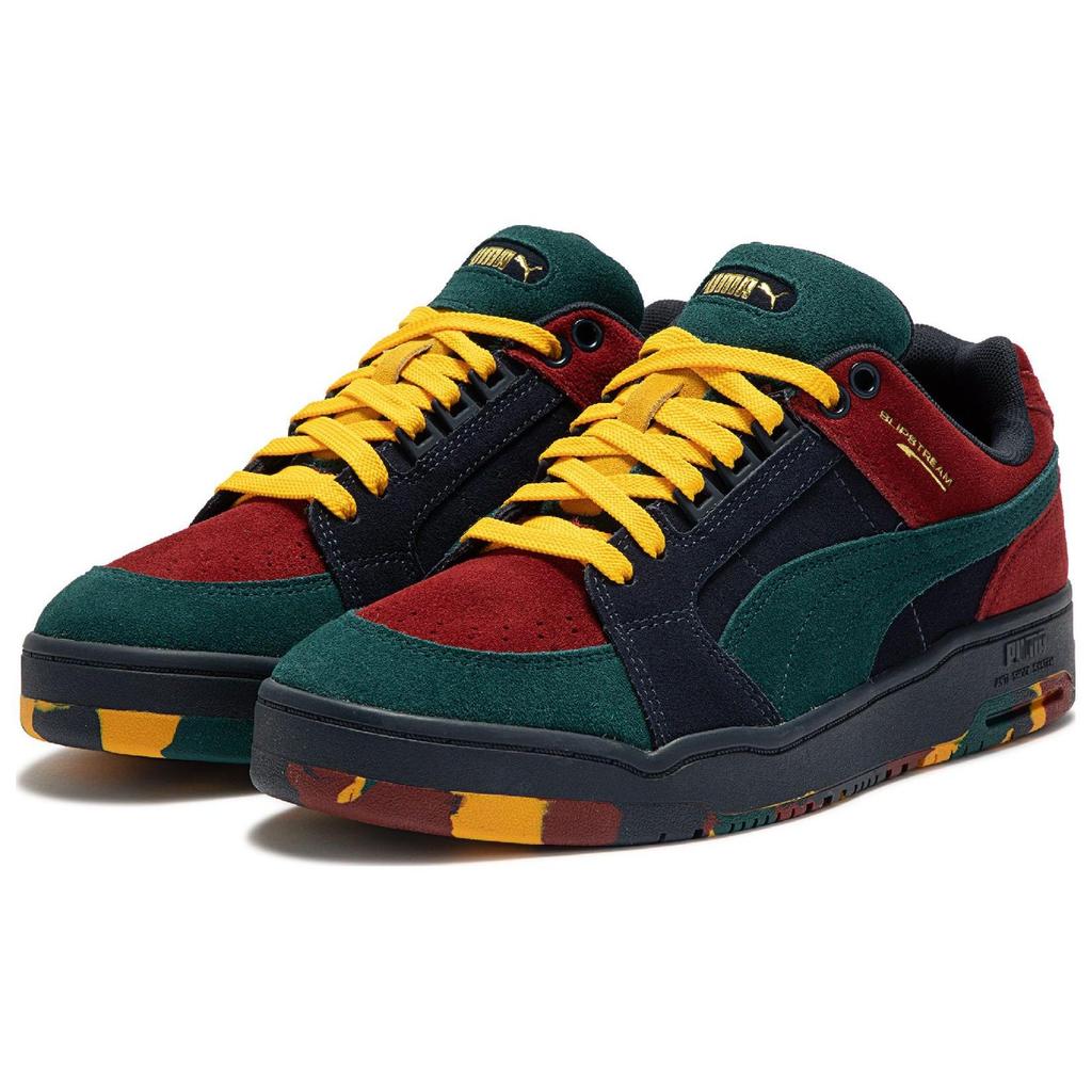 Puma Slipstream Lo Studio Low-Top Sneakers Unisex Sneakers Blue Red 388604-01