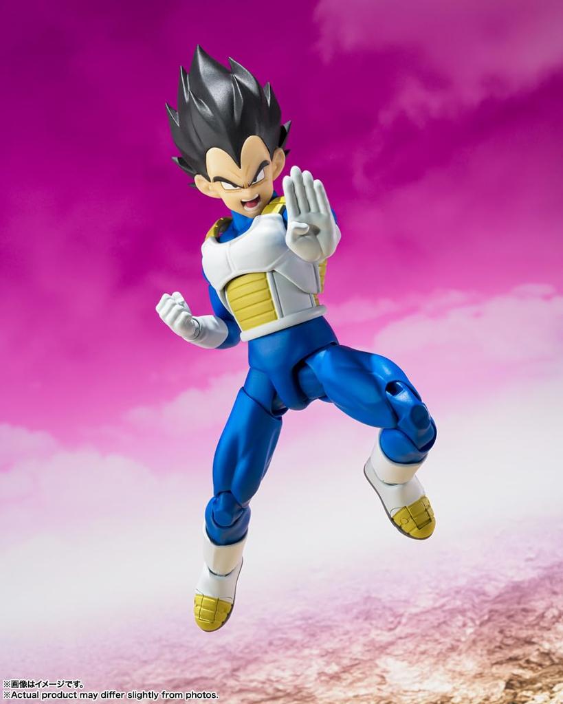 TAMASHII NATIONS Dragon Ball DAIMA Vegeta 140mm PVC ABS Painted Movable Figure S.H.Figuarts -DAIMA- Approx. &