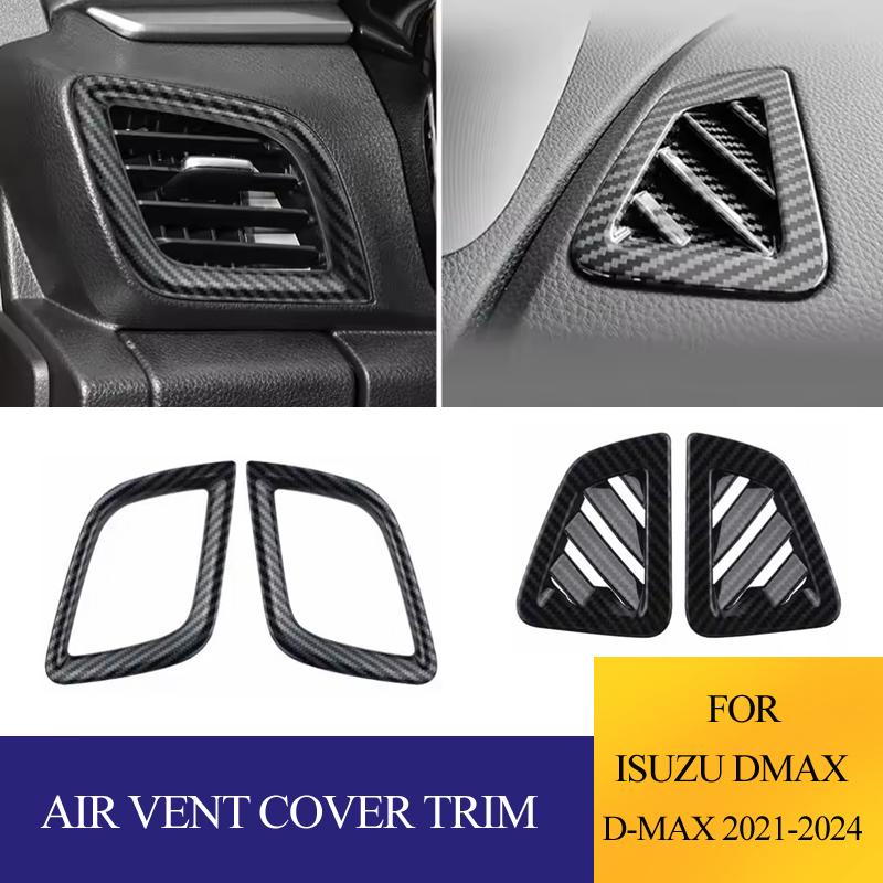 Car Front Air Outlet Cover For Isuzu Dmax D-max 2026 2026 2026 2026 AC Vent Sticker Decoration Trim Interior Accessories