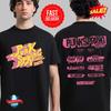 Punk Spring 2025 Osaka And Tokyo Japan Lineup Two Sides Classic T-Shirt S-5XL