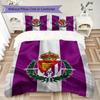 Set Copripiumino Trapuntato con Fantasia Real Valladolid Federa Decorazione per la Casa Regalo di Compleanno (1 * copripiumino + 2 * federe senza imbottitura)