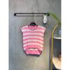 C S In The Room Hapa STriped aSymmeTriC SleeveleSS T ShirT 4 ColorS