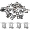 20 Pcs Light Mounting Spring Clips Recessed Lamp Accessories Securing Clamps for Ceiling Iron Retrofitting