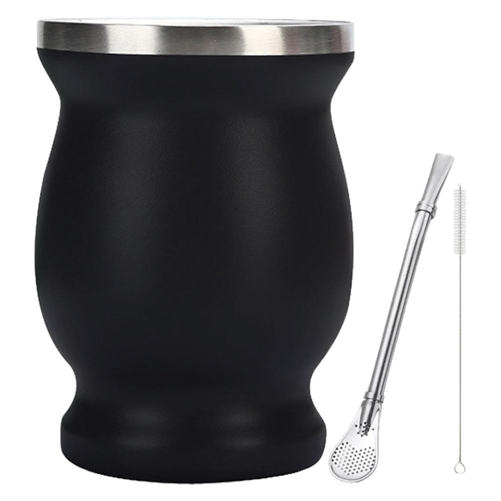 3Pcs Rustless Steel Insulated Cup Double Wall Coffee  Mug Lightweight Drinking Cup  Sports Hydration