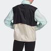 Adidas Originals Color Block Stand Collar Long Sleeve Zip Retro Sports Jacket Women jackets Black GD2532