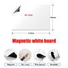 White Boards Office Home Fridge Magnet Magnet Board A5 Size Magnetic Whiteboard