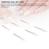 100 Pcs Tapered Barrel Nail Drill Bit Quartz Tungsten Steel Professional Cuticle Clean Drill Bit with Storage Box