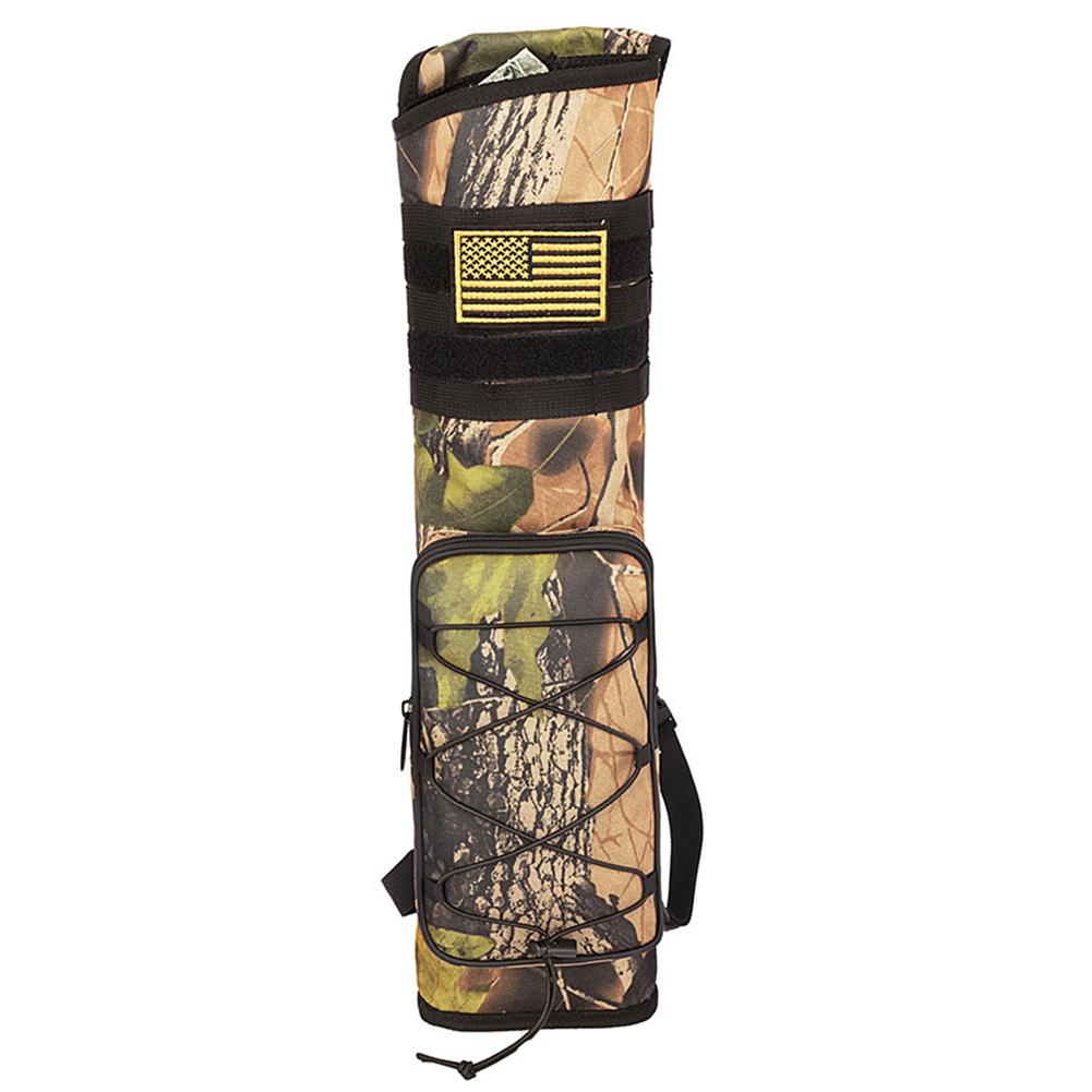 Archery Quiver Bag Portable Shoulder Bags Bottom Thicken Adjustable Strap Arrow Holder Bag Outdoor Archery Hunting Accessories