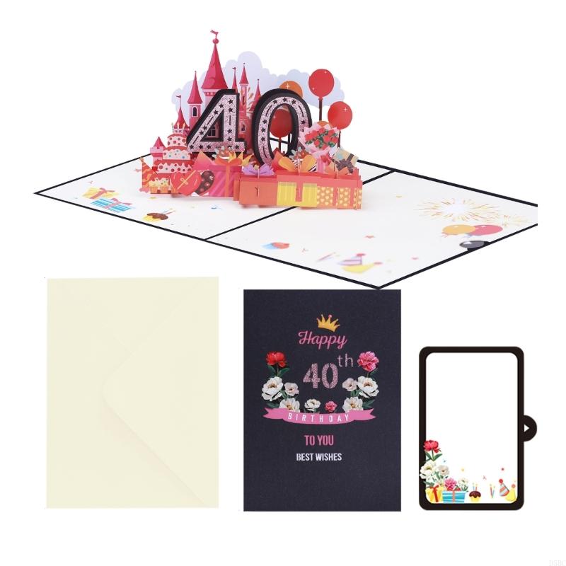 

Birthday Greeting Card Paper Sculpture Happy Birthday Card with Envelope