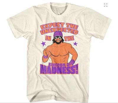 Macho Man Expect The Unexpected Adult Short-Sleeve T-Shirt Sicl