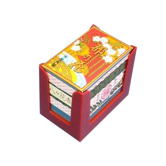 If its Hanafuda then Nintendo (founded 1889) - Flower Cards Red (with instructions play included).