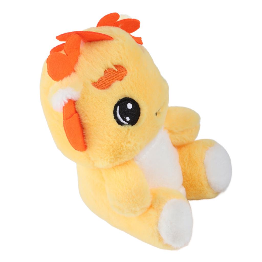 Glücksdrachenjahr Plüschtier Niedlicher Mini-Gott Drache Dinosaurier Schlafkissen Kissen Puppe Geburtstagsgeschenk