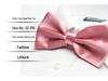 Solid Color Formal Wedding Bow Tie for Men - Customizable Logo and Multi-Color Options
