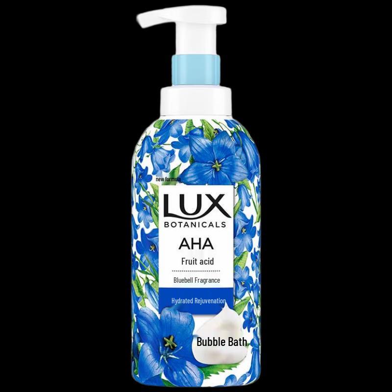 Lux Botanical Blue Wind Chime Bubble Shower Gel