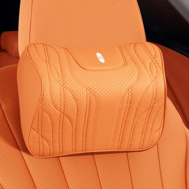 Zhijie S7/R7 & Xiangjie S9 Headrests, Lumbar Supports, Seat Cushions: All-Season, Comfortable, Breathable Leather Interior.
