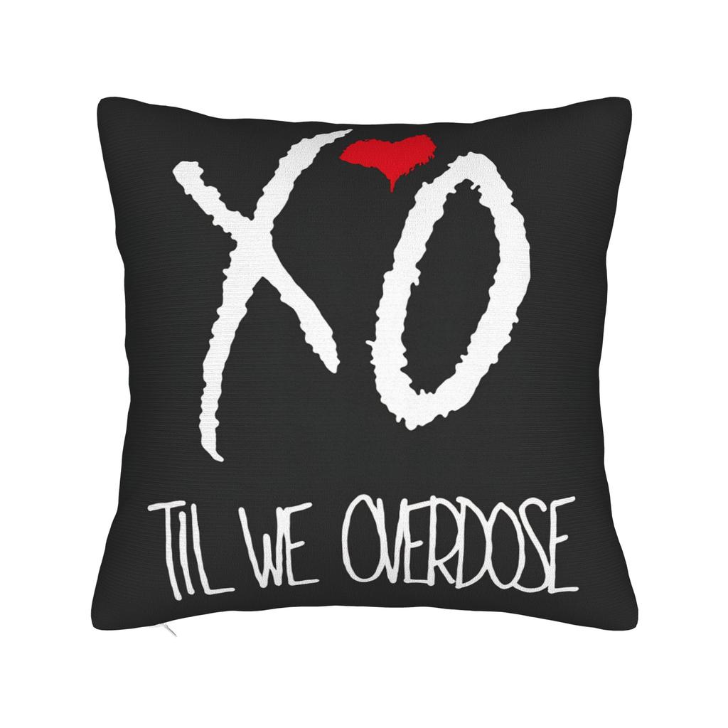 The Weeknd XO Pillow Case  Soft Pillow Cover Vintage Pillowcases For Sofa Couch Bed Living Room