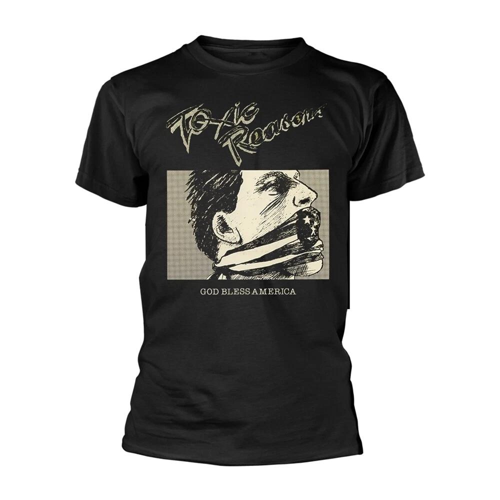 Toxic Reasons God Bless America (Black) Official Mens Unisex T-Shirt 4XL