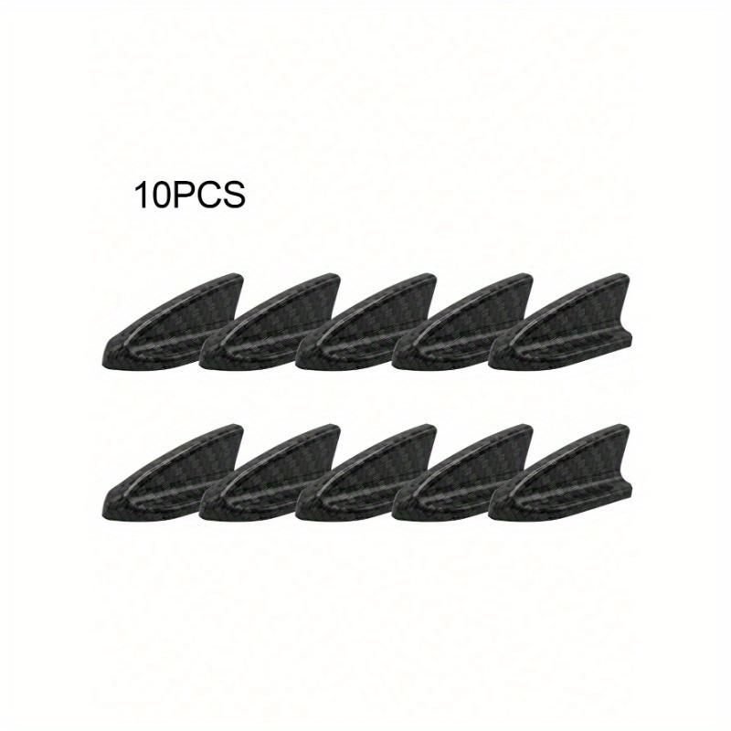 

10 шт. Модификации автомобиля Антенна Акулий плавник Декоративный стикер на крышу Хвостовой плавник Аксессуары 10pcs/black разноцветный