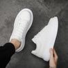 Little White Shoes Women's Thick Soled Spring and Autumn 2025 New Height Increasing Dad Shoes Internet Famous Trend Ins Trendy Casual Sports Shoes