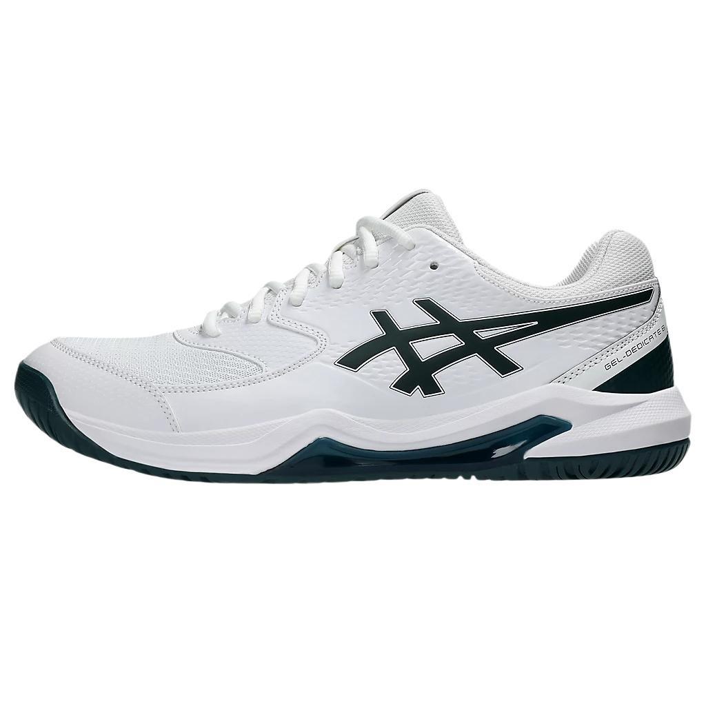 ASICS Gel-Dedicate 8 White Saxon Green Men s 1041A408-104 EU 42.5