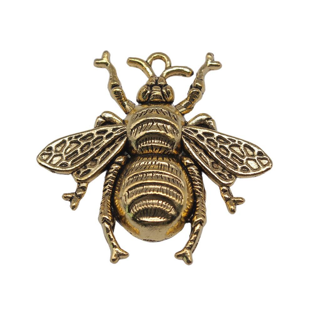 Large Pendants Bees Honeycomb Charms For Bee Themed DIY Jewelry Making
