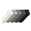 Men's Summer Mesh Breathable Thin Business Solid Color Short Socks with Sweat Absorption, Odor Resistance and Non-Slip Heel - Boat Shoes