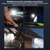  Upgraded Intelligent Sensing Solar Clip Lamp Outdoor Courtyard Lamp Garden Lighting Solar Wall Lamp