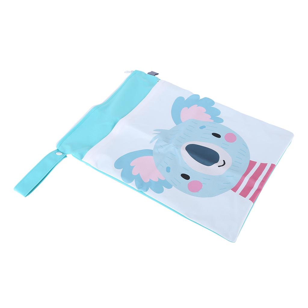 Waterproof Wet Bag Reusable Wet Clothes Baby Diapers Swimsuits Washable Travel Wet Bag