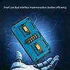 Double Port Battery Charging Base Charging Adapter ABS Texture Suitable for Multiple Tool Batteries with Waterproof Cord