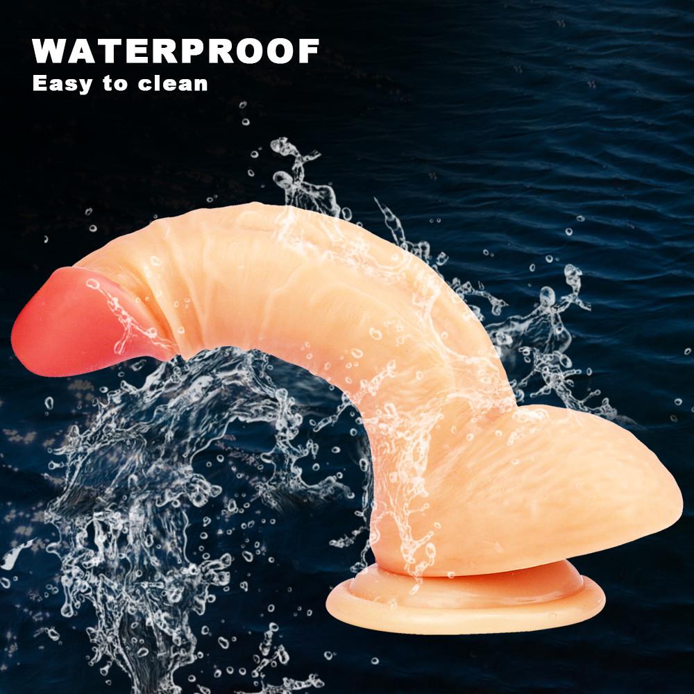 Female Realistic Dildo G Spot Massage Masturbation Men Suction Cup Lifelike Feeling Man Real Penis Sex Toys for Women