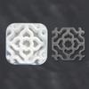 Hollow Diamond Garden Building Concrete Mold Fence Hollow Plastic Brick Mold Antique Courtyard Lawn Flower Pool Cement Mold