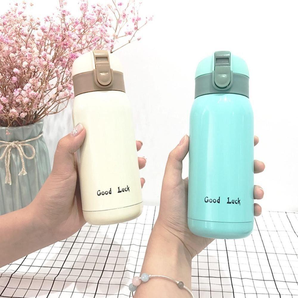 

Stainless Steel Water Cup GOOD LUCK Thermal Flask Fashion Insulated Cup