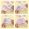 Mini Cloth Face Portable Cartoon Folding Fan Small Fan Cute Folding Fan For Summer Travel School